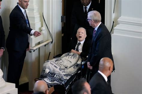 Watch live: Jimmy Carter, Joe Biden among those to pay respects at Rosalynn Carter memorial service